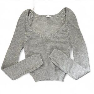 Garage Gray Knit Sweater